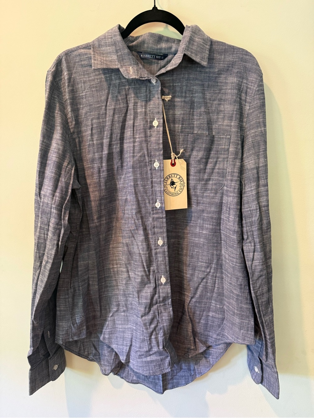 NWT - Jarrett Bay Button-Down Shirt in Blue